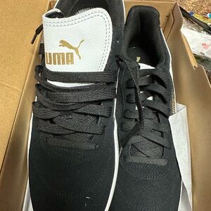 Puma Astro Play Black and White Shoes